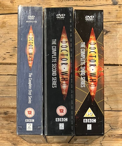 Doctor Who - Series 1, 2 & 3 - Complete DVD Boxsets Good Condition David Tennent - Picture 2 of 7