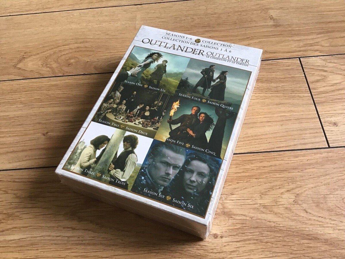 Outlander Seasons 1-6 DVD Box Set Complete Series New & Sealed