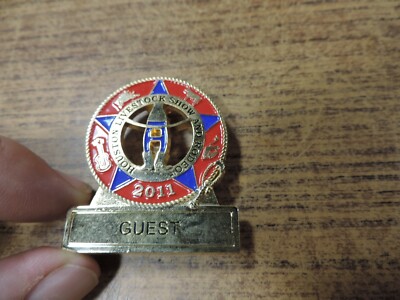 Houston Livestock Show and Rodeo Guest Pin 2011 | eBay