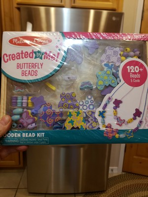 melissa and doug butterfly bead set