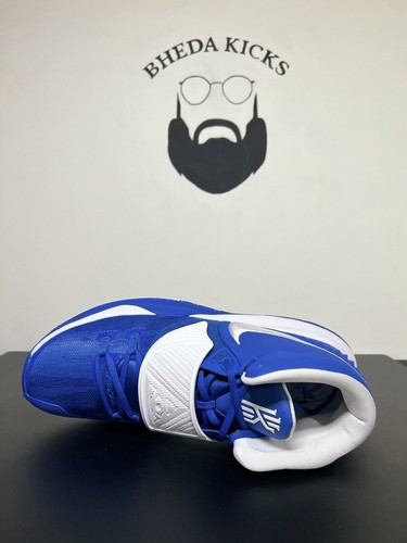 Nike Men’s Size 12.5 Kyrie 6 TB Promo Game Royal Blue White Sneakers CW4142-401 - Picture 7 of 9