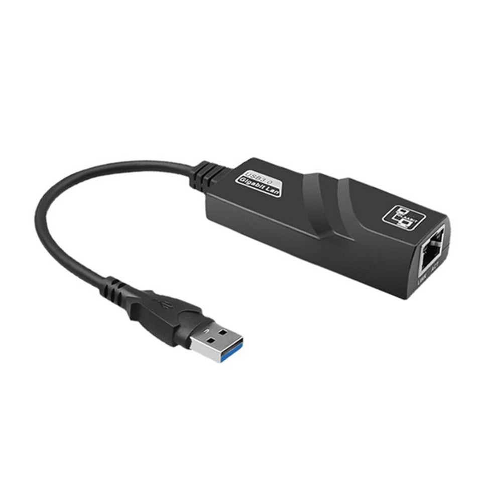 Adapter Ethernet LAN Gigabit Network Mac PC For Windows 1000Mbps RJ45 USB 3.0 - Image 2 of 4
