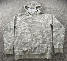 Under Armour Sweater Youth XL Gray Camo Hoodie Causal Classic Comfort Loose