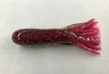 2.75" Dipped Salty Bass Tubes, 50 pack (choose color) USA 2 3/4"  Fishing Lures 
