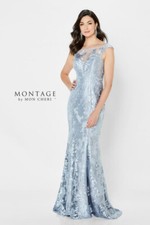 Authentic Montage by Mon Cheri 119932-Color Silver-Sz 10-Mother of the Bride