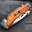 thumbnail 11  - Military Tactical Camping Spring Open Assisted Folding Rescue Pocket Knife