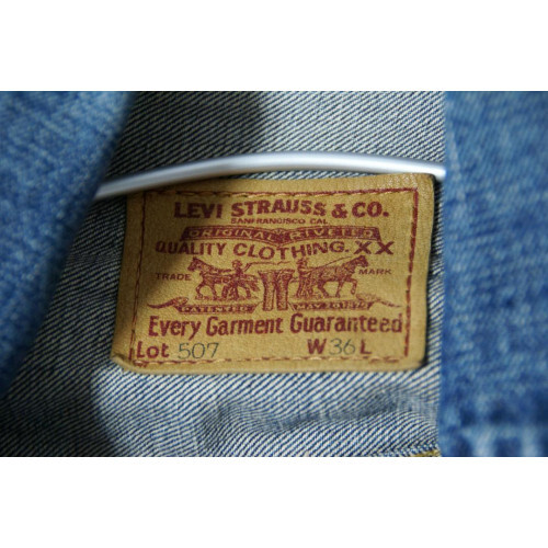 Levi's 507XX 2nd denim jacket 90s reproduction model Size:36 Levi's 507XX 2nd denim jacket 90s reproduction model Size:36