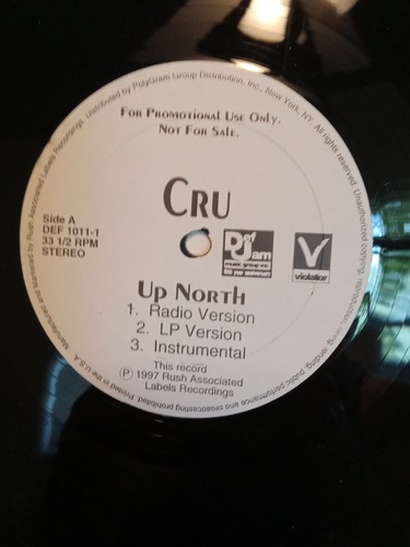 Cru - up north/Pronto 12"single vinyl promo def jam violator records (639) - Picture 4 of 6