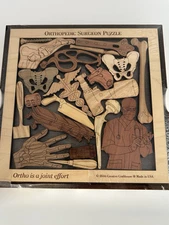 NIB Creative Crafthouse Orthopedic Surgeon Wooden Puzzle Brain Teaser Difficult 