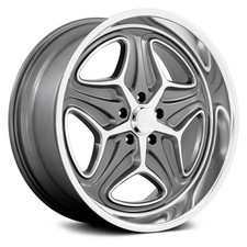 Foose F172 Merlot Wheel 22x9 15 5x120.65 72.56 Anthracite Single Rim