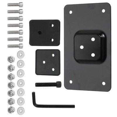 License Plate Mount Bracket 3-Hole Laydown For Big Twins Softail Dyna XL 1973-Up