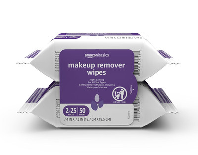 Makeup Remover Wipes, Gentle Cleansing, Dermatologist Tested, Night Calming, Pla