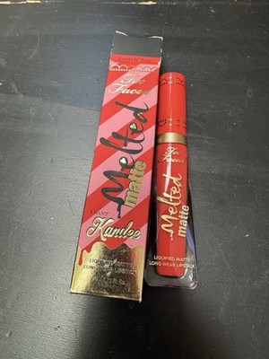 New W Box Too Faced Melted Matte Liquid Lipstick I Want Kandee Tropical Punch