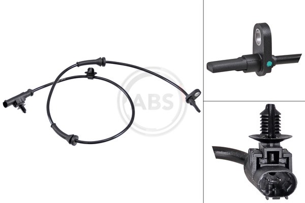 A.B.S.-OE 30768-OE Sensor, wheel speed for CITROËN,PEUGEOT,TOYOTA