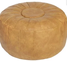 Thgonwid Unstuffed Moroccan Storage Pouf Foot Stool Ottoman Seat Handmade...