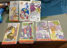 LOT OF 35 Assorted VINTAGE MCDONALDS HAPPY MEAL BAGS - UNUSED 1997-2000