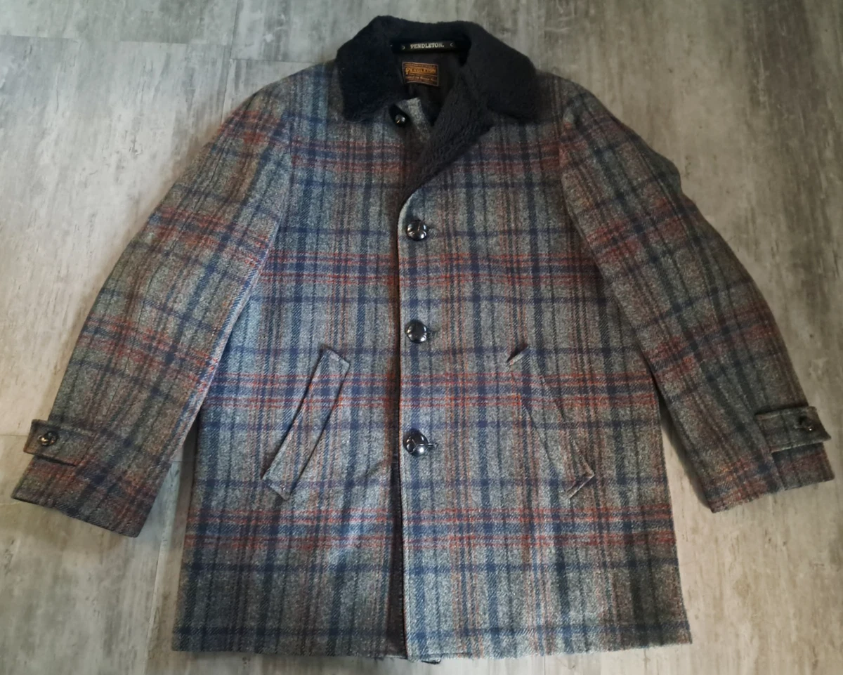 Pendleton Plaid Jacket In Vintage Outerwear Coats & Jackets For