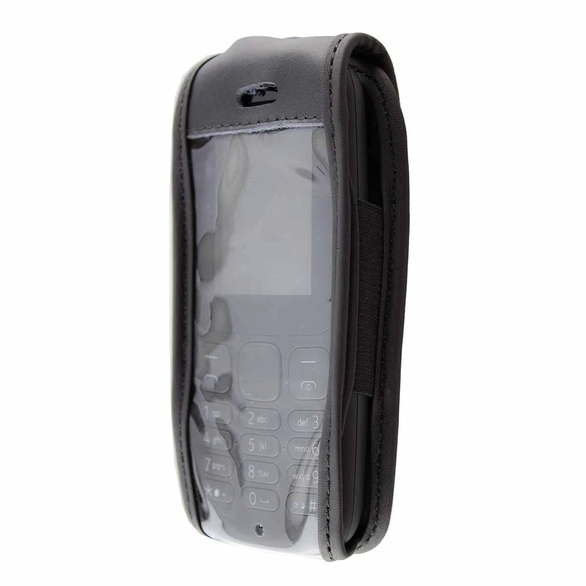 Sac En Cuir Véritable Avec Clip Ceinture Pour Nokia 130 (2017) | Noir, Marque Caseroxx