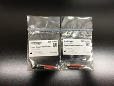 Invitrogen REF ZA10001 Novex Power Supply Adapters Set Lot 2 Sets