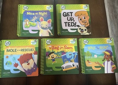 LeapFrog Leap Start Learn to Read Books 1 2 4 5 6 Long Short Vowels Sam Ted