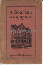 A Souvenir of the Labour Movement In Berlin 1914 V. Rare Booklet 56pgs Original