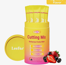1-3 Pack LeeFar Cutting Drink Mix，Craving Control & Gut Health, 30 Sticks/Can