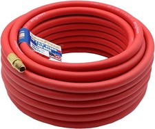 Goodyear 50 X 38 Hybrid Air Hose - 300 Psi - Kink Free - Made In Usa Brass Goodyear 50 X 38 Hybrid Air Hose - 300 Psi - Kink Free - Made In Usa Brass