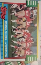 1990 Topps - Joe Montana, Roger Craig #515 Collector's Edition (Tiffany)