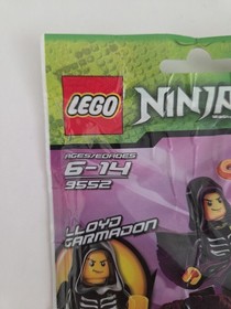 LEGO NINJAGO Lloyd Garmadon RARE minifig set 9552 Booster Pack&nbsp;Cards NEW Sealed