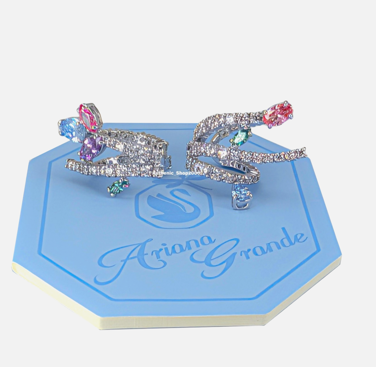 New 100% Authentic Ariana Grande x Swarovski Sparkle Ear Cuffs