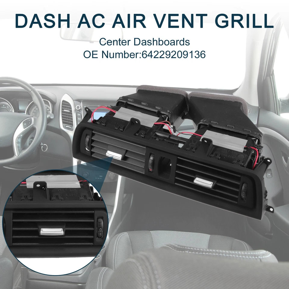 Pacote (1) tomada AC painel central nº 64229209136 para BMW 535d xDrive 2014-2016 - Imagem 3 de 4