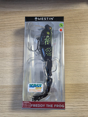 Westin Freddy the Frog 18,5cm 46g - Creature Bait - Black Frog (6 von 7)