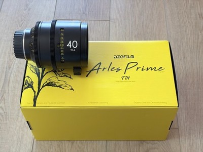 DZOFilm Arles 40mm T1.4 FF/VV Prime Cine Lens (ARRI PL + Canon EF mount)