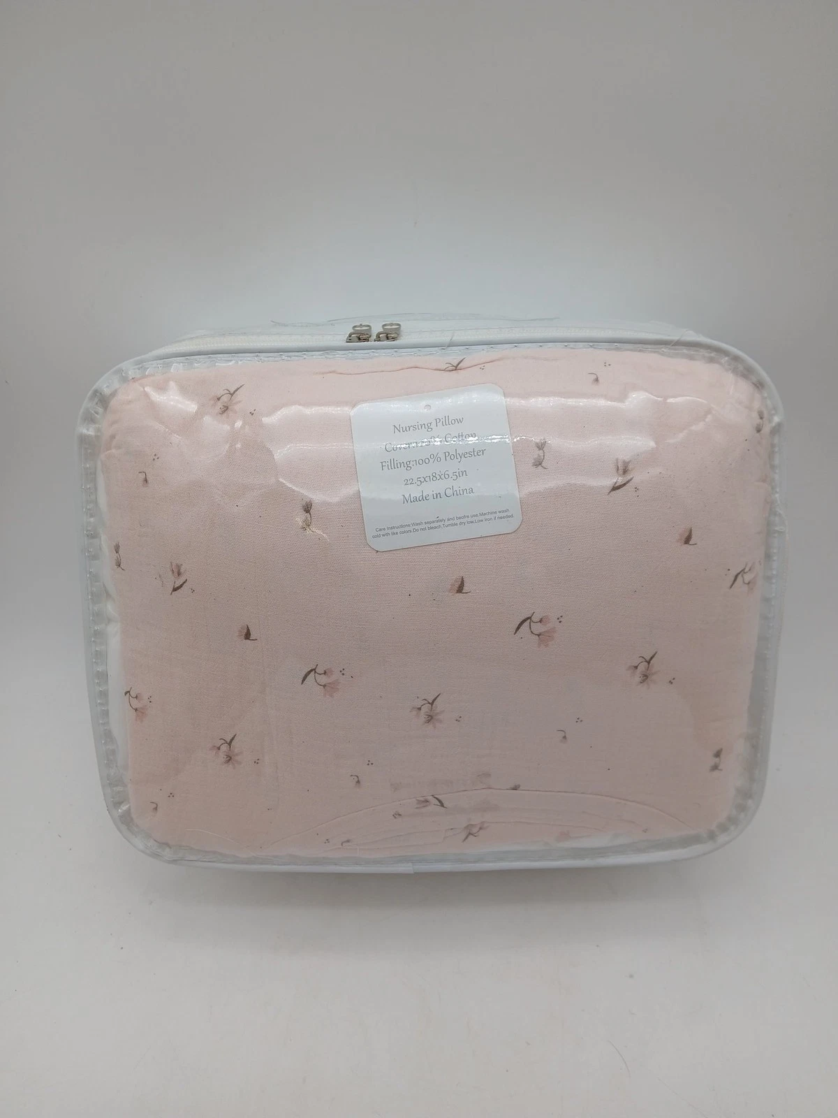 Nursing Pillow 100% Cotton Cover Polyester Filling Baby Feeding Support
Opens in a new window or tab