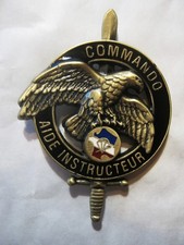 BREVET DES COMMANDOS DU CNEC COMMANDO AIDE INSTRUCTEUR (BRONZE) GS144