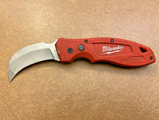 Vintage Milwaukee Tool 48-22-1985 Fastback Hawkbill Folding Pocket Knife