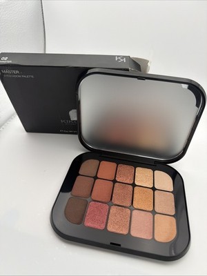 Master Eyeshadow Palette 02, Palette With 15 Matte And Metallic Eyeshadows NEW