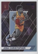 2021-22 Panini Chronicles Draft Picks Recon Blue 49/99 Josh Christopher #138 0q3