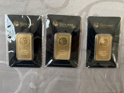 #ad The Perth Mint 1 oz 99.99% Pure Gold Bar Sealed In Assay. $4150.00
