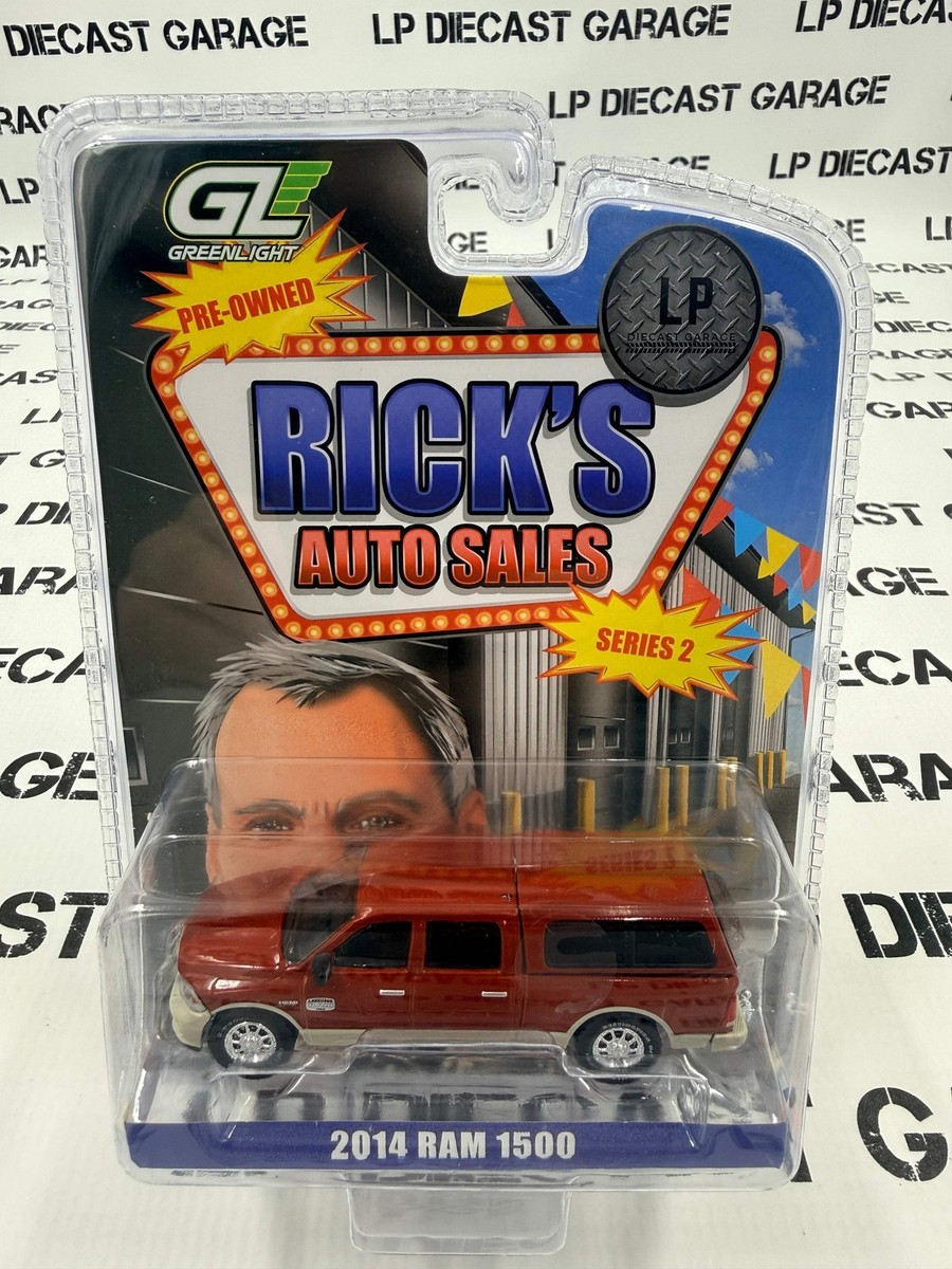 GREENLIGHT 2014 Ram 1500 Laramie Longhorn Cherry LP Exclusive 1:64