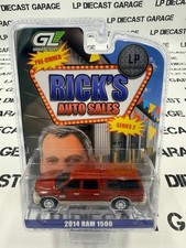GREENLIGHT 2014 Ram 1500 Laramie Longhorn Cherry LP Exclusive 1:64 Diecast Ricks