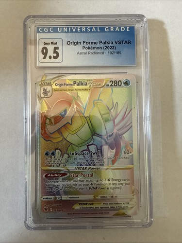 Origin Forme Palkia VSTAR graded CGC 9.5 for sale on eBay