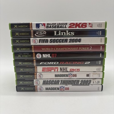Lot of 10 Microsoft Xbox Games - Various Condition - Untested
