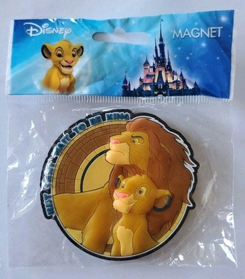 Disney The Lion King Rubber Magnet Can't Wait To Be King Rubber Magnet 