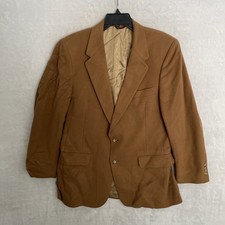 Christian Dior X Hart Schaffner Marx Mens Blazer Jacket Brown Medium Cashmere