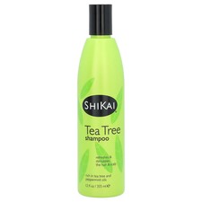 Shikai Tea Tree Shampoo 12 fl oz 355 ml Leaping Bunny, Not Tested on Animals
