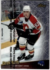 1998-99 Finest #136 Derek Morris Calgary Flames No Protectors NHL Hockey