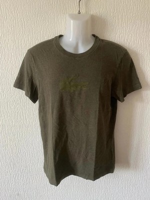 Lacoste Herren T-Shirt Khaki - Größe Xs - Zeitloser Style