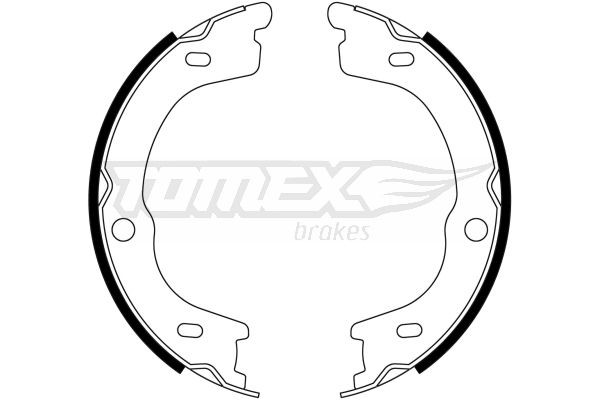 Tomex Brakes Bremsbackensatz TX 23-13 FüR KIA-image