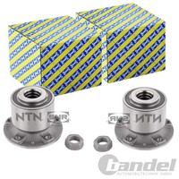 2X SNR Radlager Satz Hinten Passend FÜR CitroËN Jumpy Spacetourer Opel Vivaro